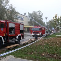 Požar na krovu Osnovne škole 'Mato Lovrak'