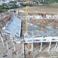 Izgradnja stadiona NK Osijeka na Pampasu