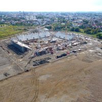 Izgradnja stadiona NK Osijeka na Pampasu