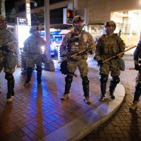 Nacionalna garda na ulicama Portlanda