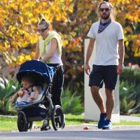 Kate Hudson sa suprugom i kćeri