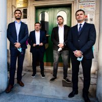 Stipe Čogelja, Domagoj Maroević, Ivica Kusić, Vice Mihanović