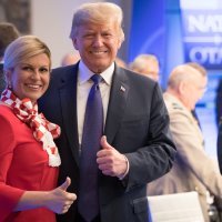 Kolinda Grabar Kitarović, Donald Trump