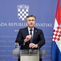 Konferencija za medije premijera Andreja Plenkovića