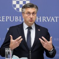 Konferencija za medije premijera Andreja Plenkovića