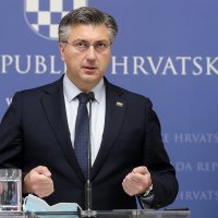 Konferencija za medije premijera Andreja Plenkovića