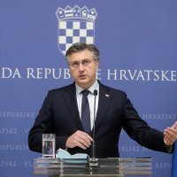 Konferencija za medije premijera Andreja Plenkovića