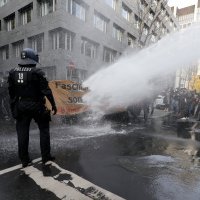 Prosvjedi u Frankfurtu