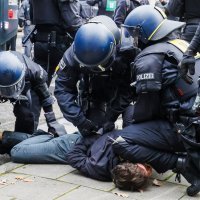 Prosvjedi u Frankfurtu