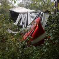 Kamion sletio s autoceste