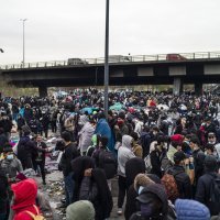 Francuska policija ispraznila migrantski kamp