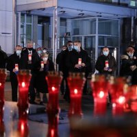 Program ispred Nacionalne memorijalne bolnice Vukovar