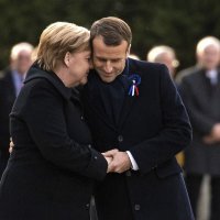 Angela Merkel i Emmanuel Macron