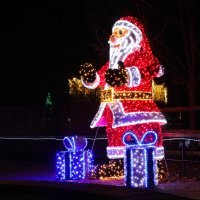 Zagrebački ZOO vrt okićen s nekoliko tisuća lampica