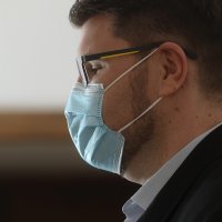 Press konferencija predsjednika SDP-a Peđe Grbina