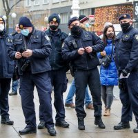 Prosvjed protiv mjera za borbu protiv koronavirusa u Zagrebu