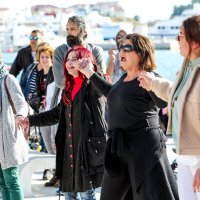 Prosvjed protiv mjera za suzbijanje epidemije na Rivi