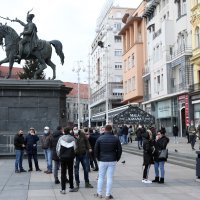 Prosvjed poduzetnika u Zagrebu