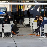 Bura pokidala trake Civilne zaštite oko terasa kafića u Splitu