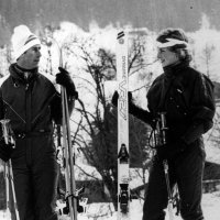 Princ Charles na skijanju