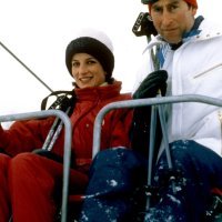 Princ Charles i princeza Diana na skijanju