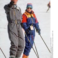 Princ Charles na skijanju