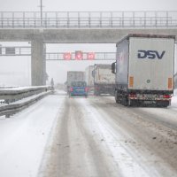 Snijeg na autocesti A1