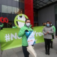 Greenpeace ispred Ministarstva gospodarstva