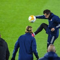 Nogometaši Dinama na stadionu Feyenoorda odradili trening, a trener Mamić pressicu