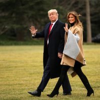 Donald i Melania Trump sa sinom Baronom