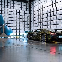 Rimac C_Two prototip na EMC ispitivanju
