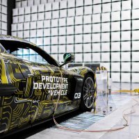 Rimac C_Two prototip na EMC ispitivanju