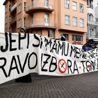 Prosvjed na Trgu bana Josipa Jelačića