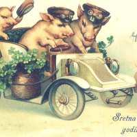 Stare čestitke iz zbirke NSK