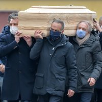 Paolo Rossi, sprovod