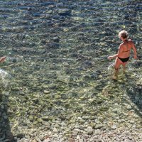 Pula: Kupanje u moru usred prosinca