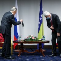 Dragan Čović i Sergej Lavrov u Sarajevu