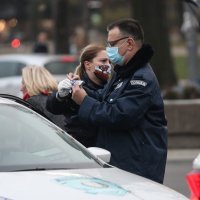 Automobilom se zabio u Narodnu skupštinu Srbije