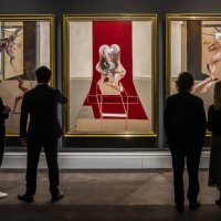 Francis Bacon, Triptych Inspired by the Oresteia of Aeschylus (1981)