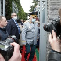 Sergej Lavrov i Kolinda Grabar Kitarović na otvorenju nove zgrade Veleposlanstva Ruske Federacije