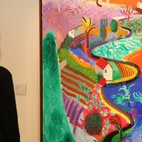 David Hockney, Nichols Canyon (1980)