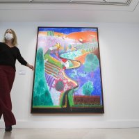 David Hockney, Nichols Canyon (1980)