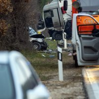 Sudar kamiona i automobila kod Pule