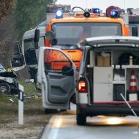 Sudar kamiona i automobila kod Pule