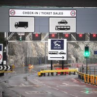 Blokada kamiona na francusko-britanskoj granici u Doveru