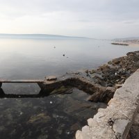 Kaštel Stari: Mjesto prometne nesreće u kojoj je osobno vozilo sletjelo u more