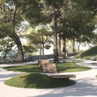 Park Gradac i obalni pojas u Dubrovniku