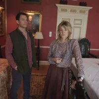 Dominic West i Catherine Fitzgerald u dvorcu Glin