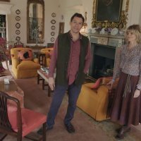 Dominic West i Catherine Fitzgerald u dvorcu Glin