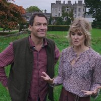 Dominic West i Catherine Fitzgerald u dvorcu Glin